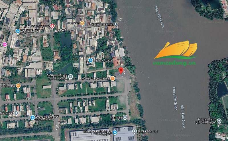 27.476.01 Nền góc 275m2 thổ cư đường N16 N17 KDC Tân Kim